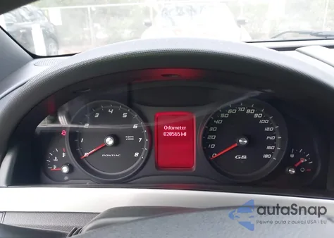 2008 Pontiac G8 z USA, uszkodzony, nr VIN 6G2ER57728L124669